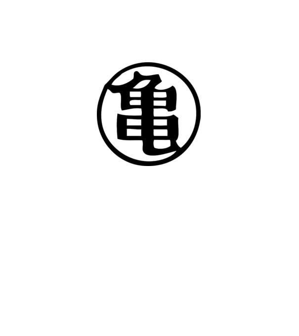 Dragon Ball Z logo model negru pe tricou