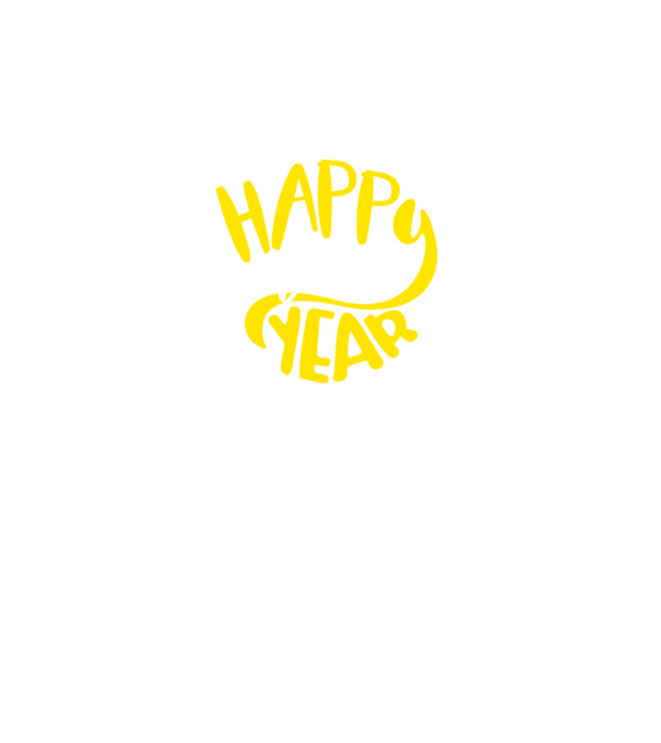Happy new 2019 model negru pe tricou
