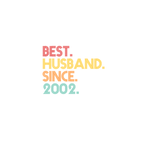 best husband since 2002 retro model negru pe tricou