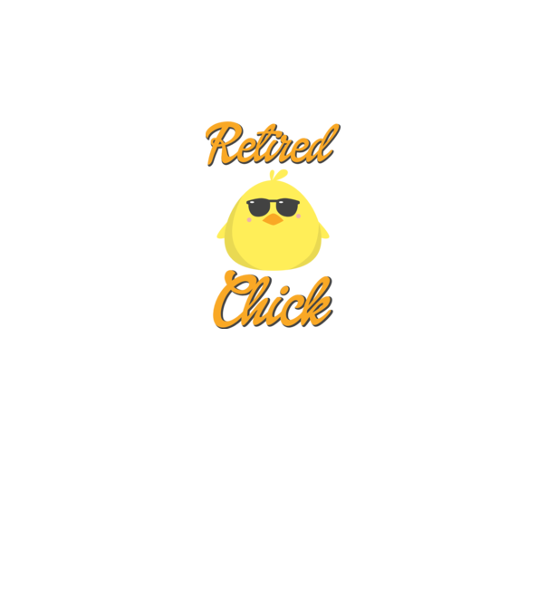 Retired chick model roz pe tricou
