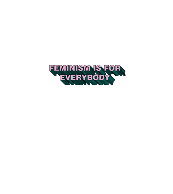 Feminismul este pentru toată lumea model negru pe tricou
