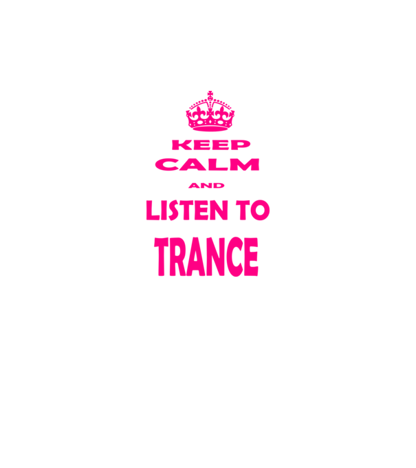 Keep Calm and Listen To Trance model verde neon pe tricou