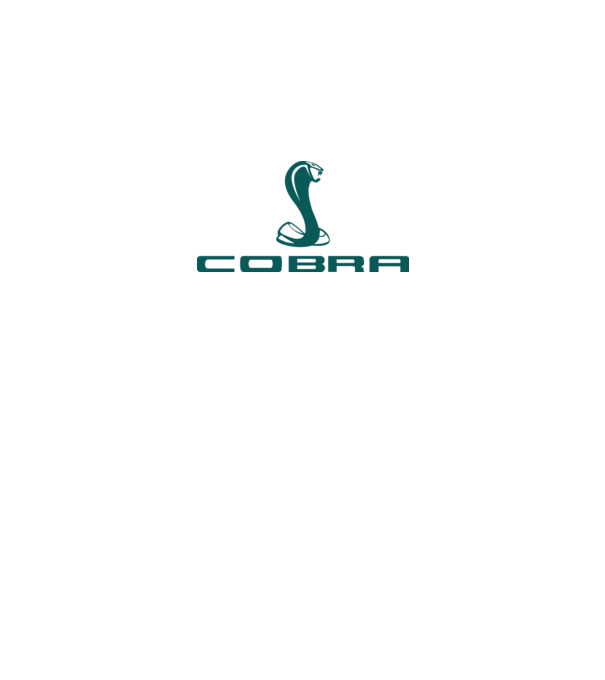 Cobra model alb pe tricou