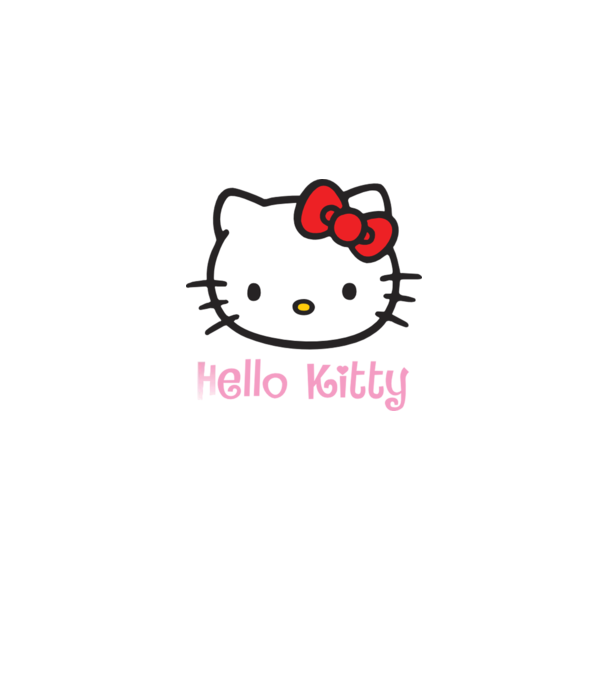 Hello Kitty model roșu pe tricou