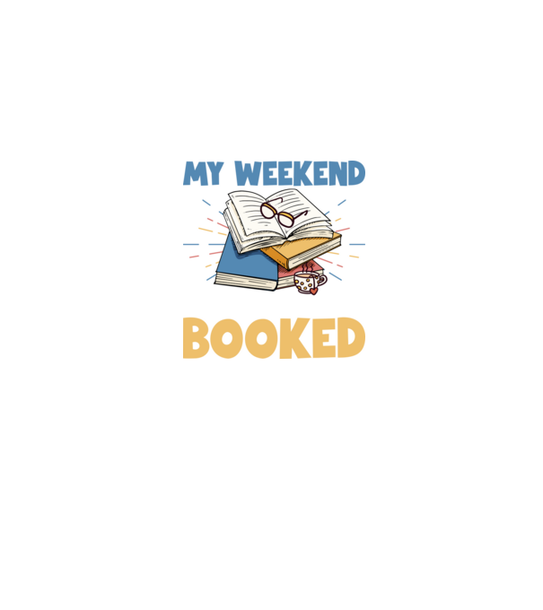 My weekend booked model albastru jeanși pe tricou