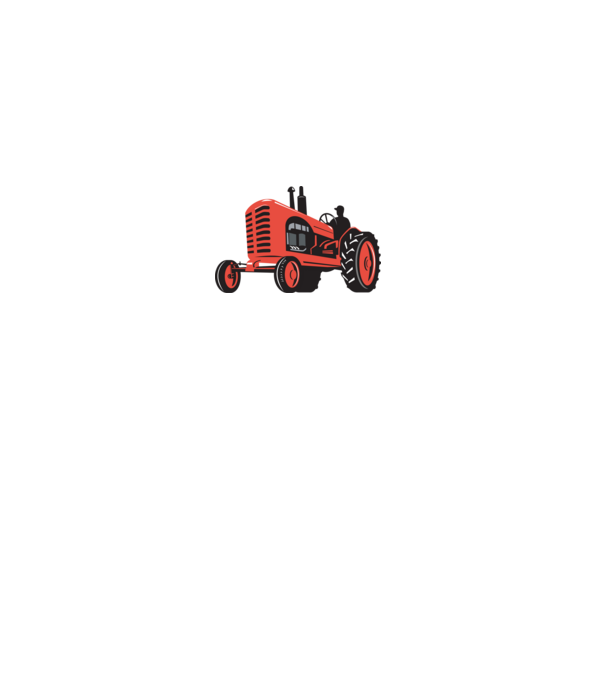 TRACTOR model gri pe tricou