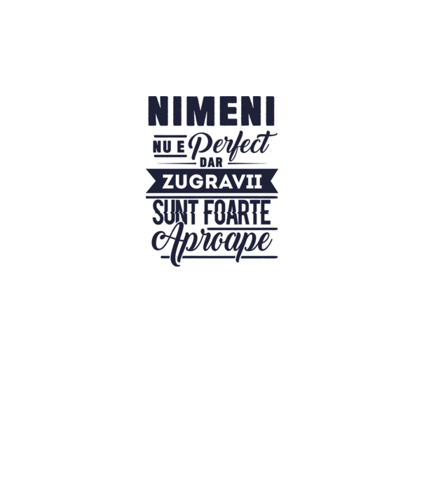 Nimeni nu e perfect, dar zugravii sunt foarte aproape model alb pe tricou