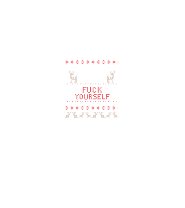 Merry go f-ck yourself model negru pe tricou