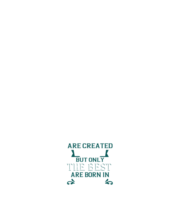 All men created equal but only the beat are born in july model verde pe tricou