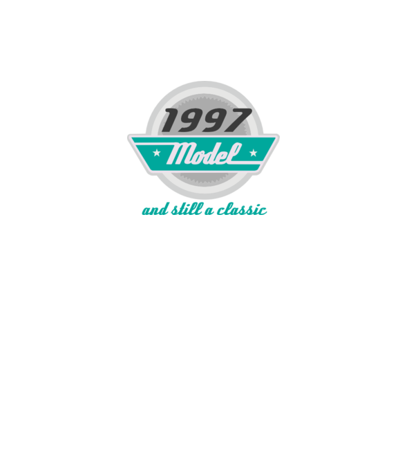 Model and still a classic - 1997 model mov pe tricou
