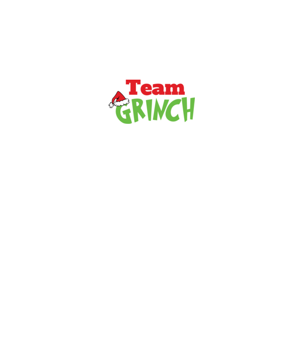Team Grinch model negru pe tricou