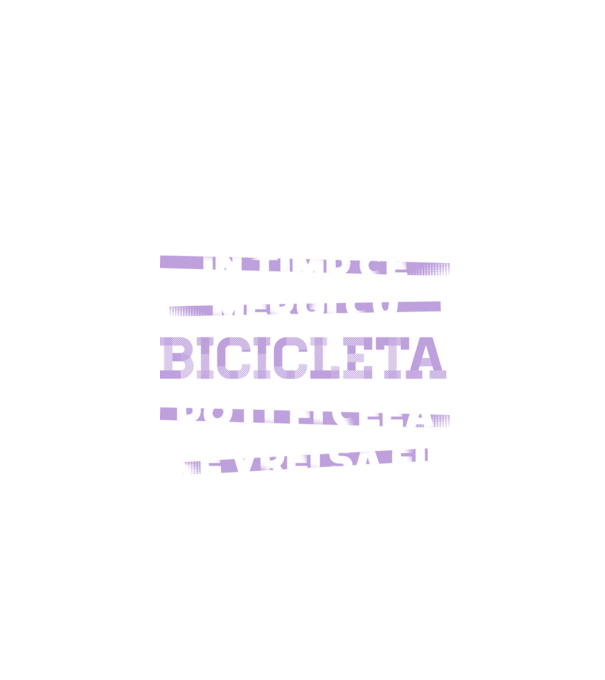 în timp ce mergi cu bicicleta poți fi ceea ce vrei să fii - în acel moment model negru pe tricou