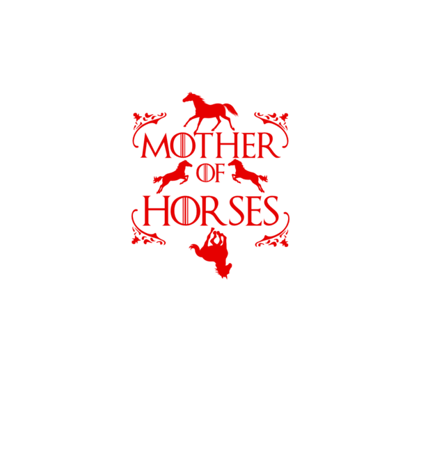 Mother of Horses model verde neon pe tricou