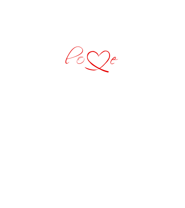 Love Valentines day model negru pe tricou