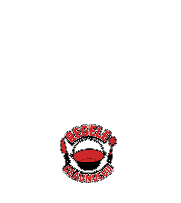 Regele - ceaunului! model roz deschis pe tricou