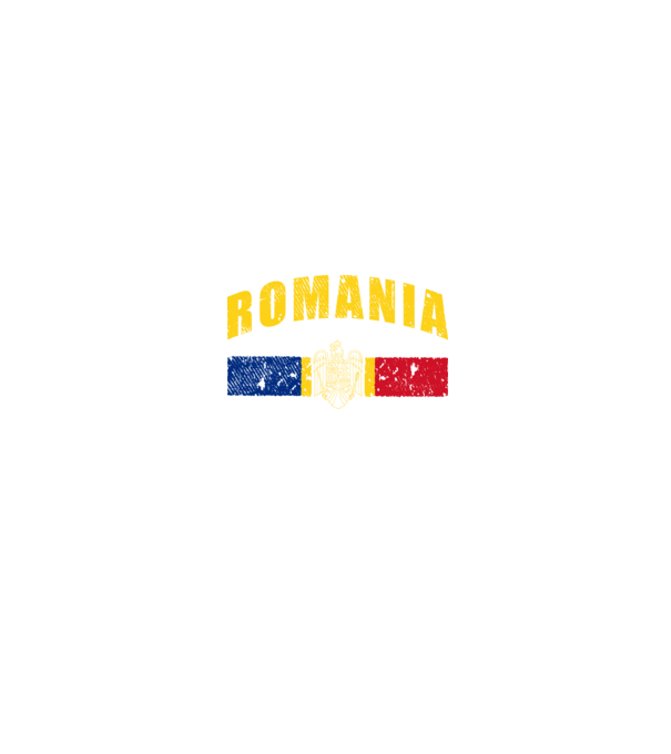 Romania coat of arms model negru pe tricou