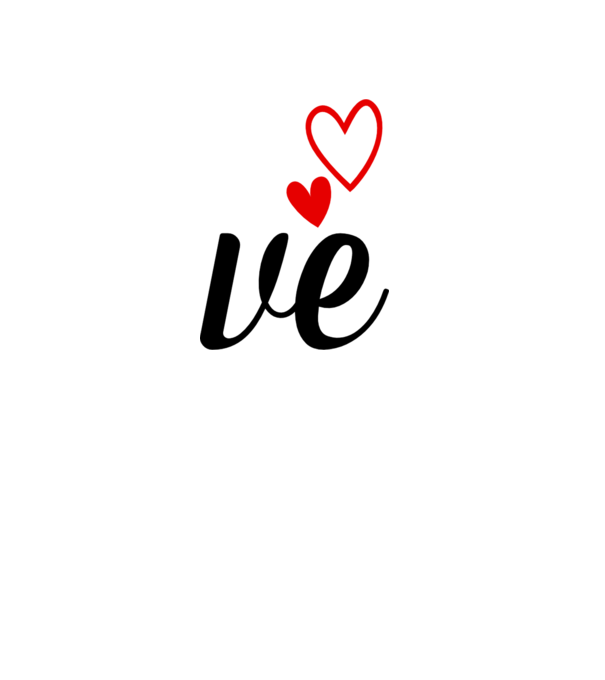 Cuplu LOVE model alb pe tricou