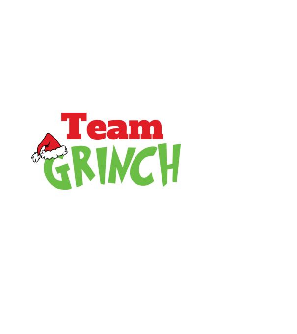 Team Grinch model alb pe tricou