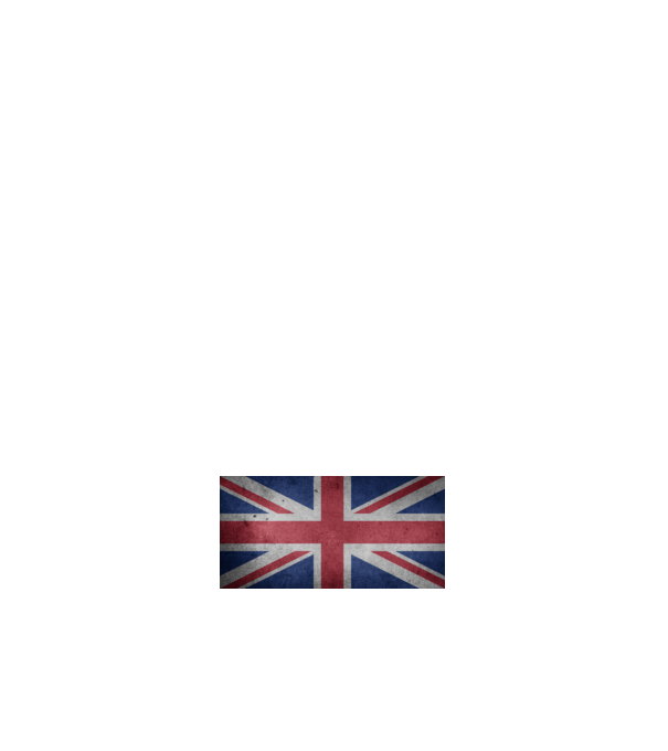 UNITED KINGDOM model alb pe tricou