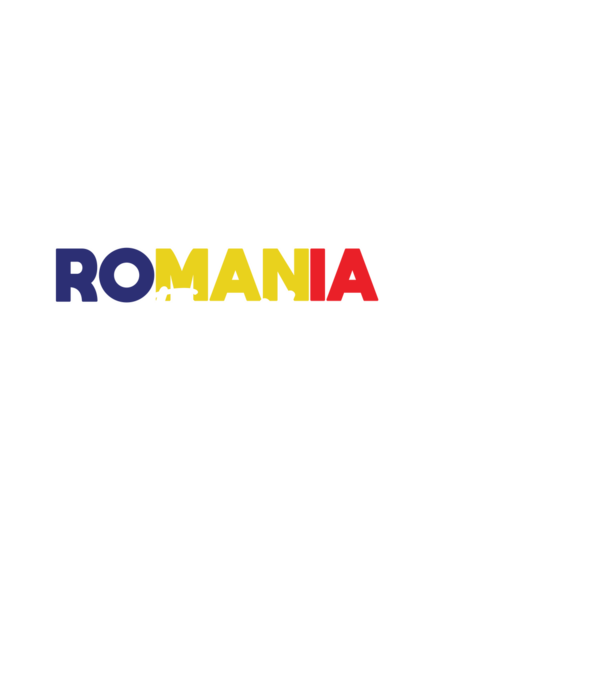 Romania forever model alb pe tricou