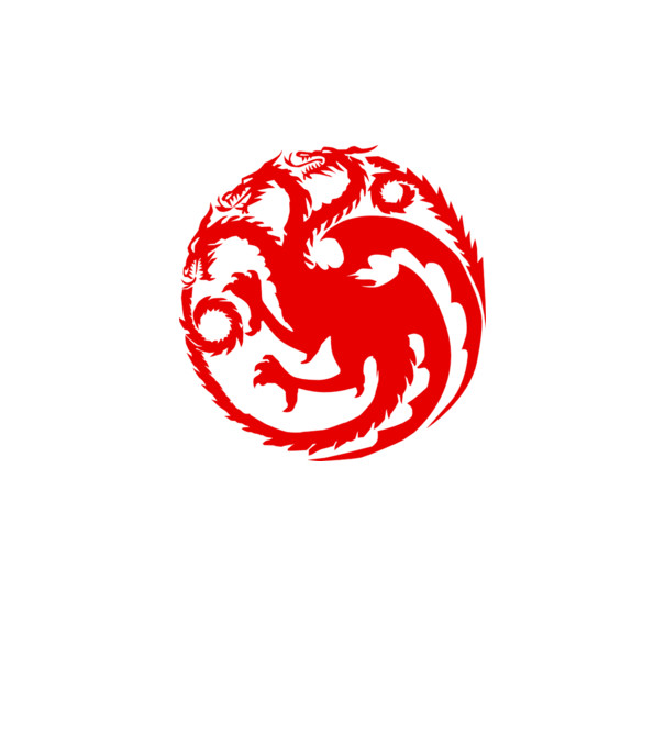 Targaryen model roz neon pe tricou