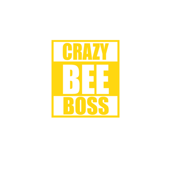 Crazy bee boss model turcoaz pe tricou