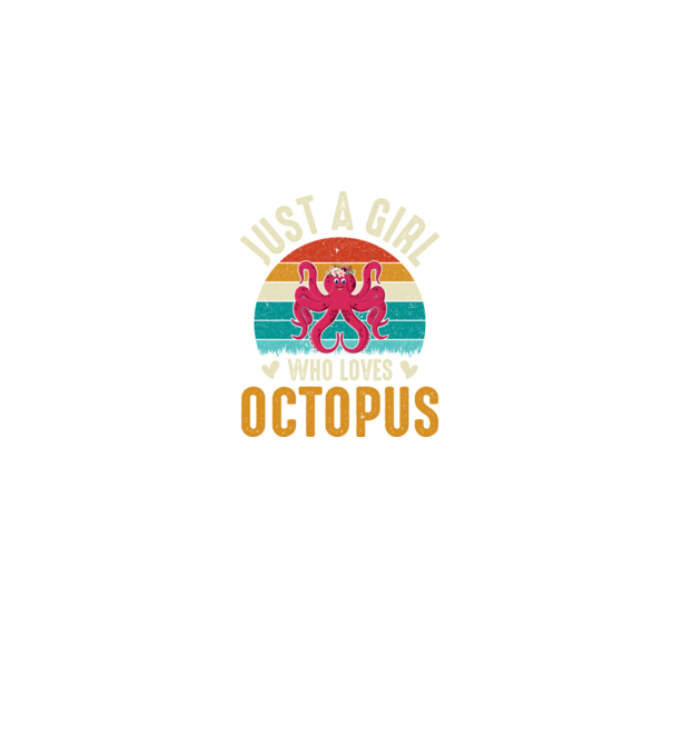 Octopus model albastru jeanși pe tricou