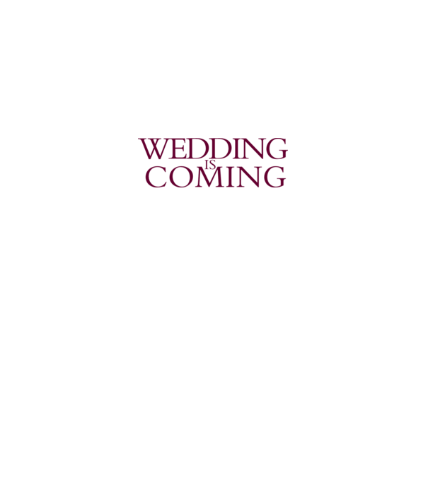 Wedding is coming model gri pe tricou