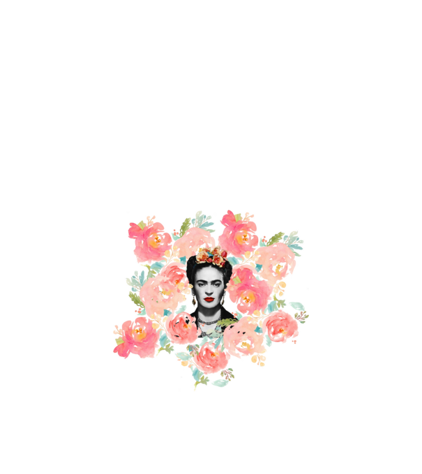 Frida Kahlo 2 model alb pe tricou