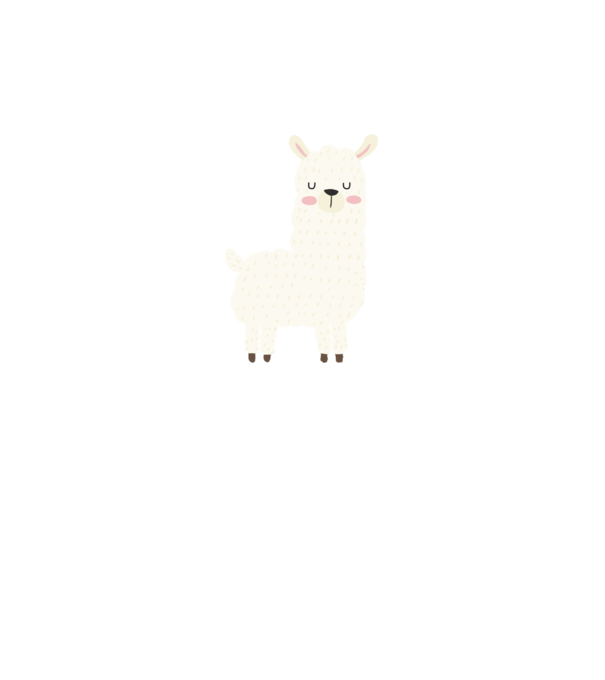 Alpaca model roz pe tricou