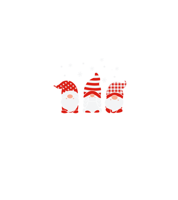 Xmas gnomes model albastru jeanși pe tricou