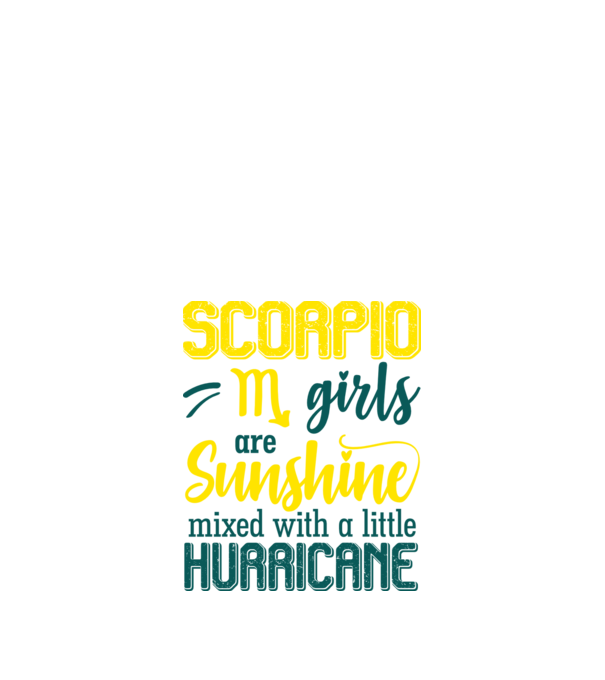 Sunshine with Hurricane SCORPIO model negru pe tricou