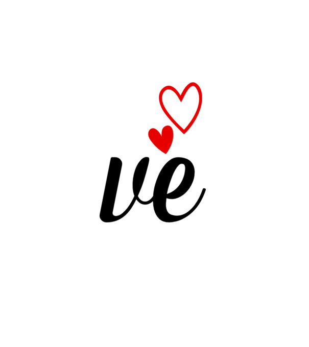 Cuplu LOVE model alb pe tricou