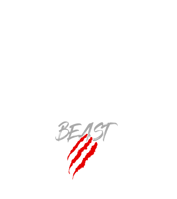 Beast model negru pe tricou