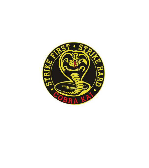 Strike first strike hard logo model negru pe tricou