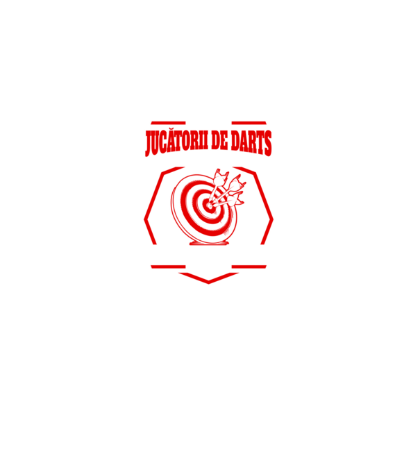 Toți jucătorii de darts sunt creați egali, dar numai cei mai buni sunt născuți în august. model negru pe tricou