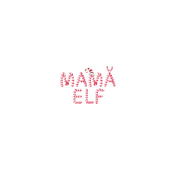 mamă elf model negru pe tricou