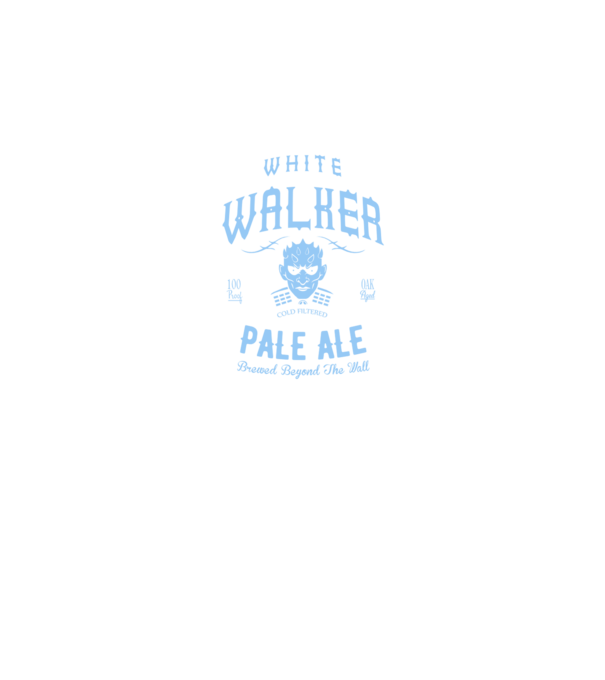 White Walker Pale Ale model verde neon pe tricou