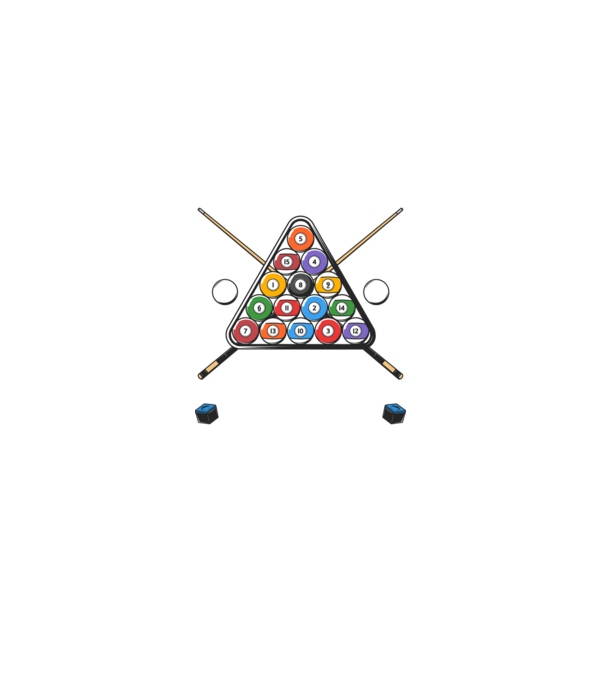 IT WORKED IN MY HEAD Biliard model negru pe tricou