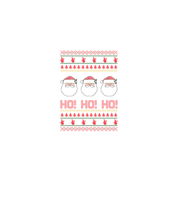 Ho-Ho-Ho model negru pe tricou