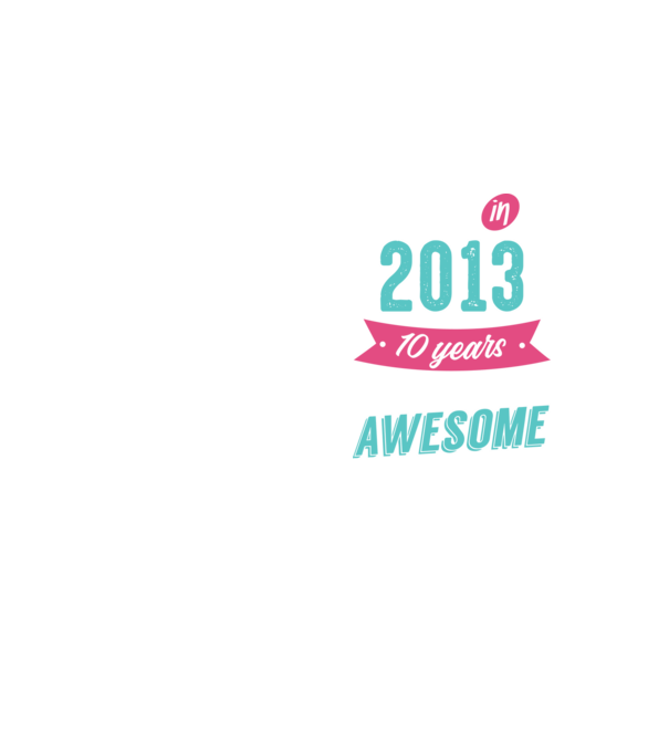 Made in 2013 model galben neon pe tricou