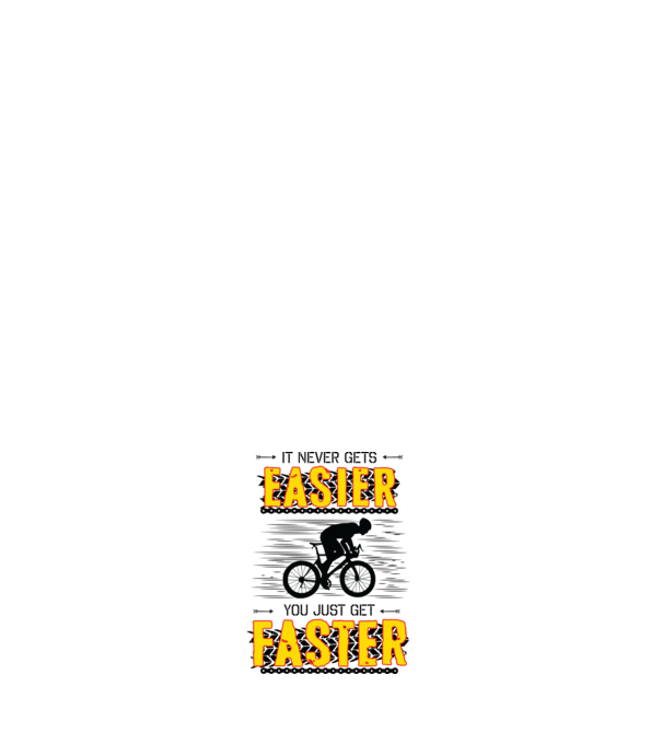 it never gets easier model roz deschis pe tricou