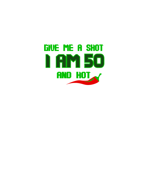 Give me a shot - 50 model gri pe tricou