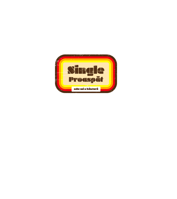 single proaspăt - adu-mi o băutură model gri pe tricou