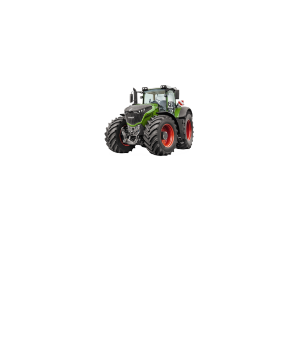 TRACTOR model alb pe tricou
