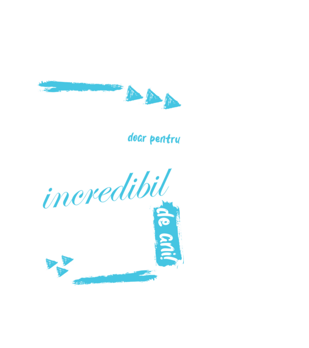 Nu trebuie să fii gelos 50 de ani model alb pe tricou