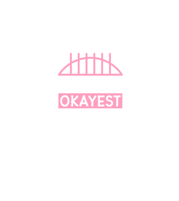 World's okayest guitar player model albastru jeanși pe tricou