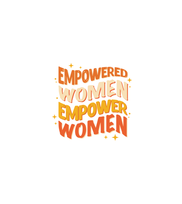 Empowered women empower women model negru pe tricou