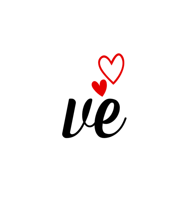 Cuplu LOVE model alb pe tricou