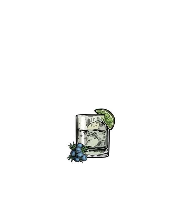 Let the fun be gin model negru pe tricou